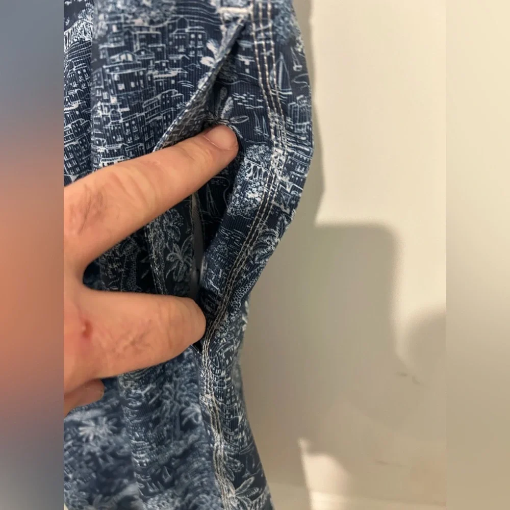 johnnie-O Blue Board Shorts. Size XL
